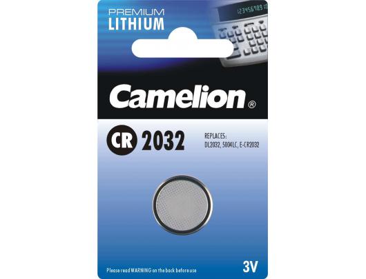 Barterijos Camelion CR2032, Lithium, 1 vnt