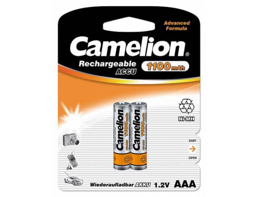 Baterija Camelion AAA/HR03, 1100 mAh, Rechargeable Batteries Ni-MH, 2 vnt