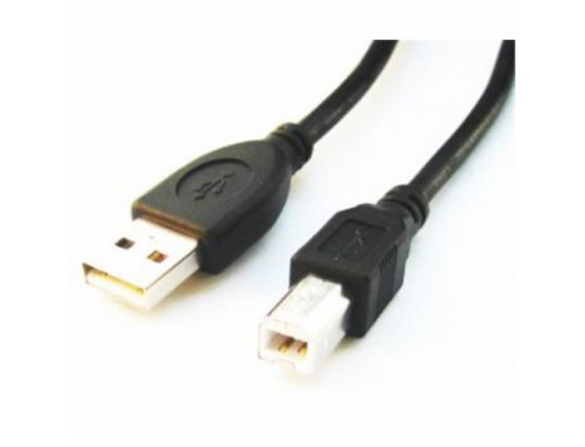 Kabelis USB 2.0 A-plug B-plug 3 m (10 ft) cable with ferrite core Gembird