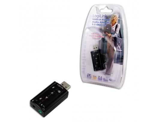 USB audio adapteris Logilink 7.1 sound effect