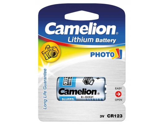 Baterija Camelion CR123A, Lithium, 1 vnt
