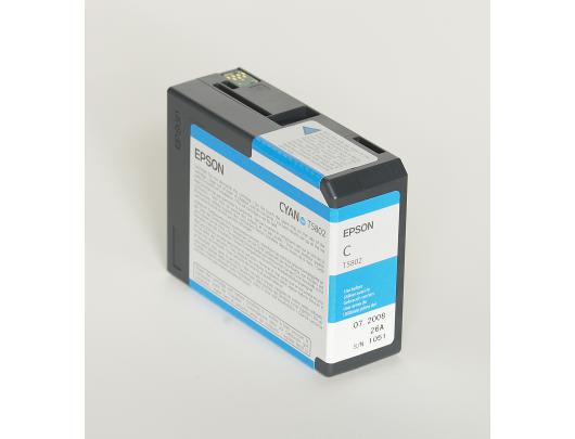 Rašalo kasetė Epson ink cartridge cyan skirtas Stylus PRO 3800, 80ml Epson