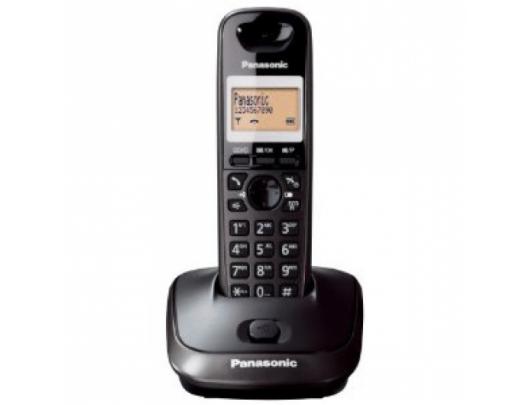 Telefonas Panasonic KX-TG2511FX Built-in display Caller ID Black Conference call Phonebook capacity 50 entries Speakerphone 240 g Wireless connection