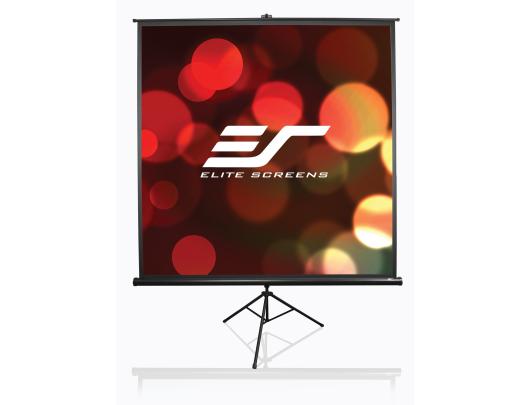 Projektoriaus ekranas Elite Screens Tripod Diagonal 304", 16:9, Viewable screen width (W) 2.66 cm, Black