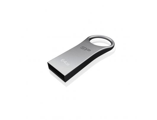 USB raktas Silicon Power Firma F80 16GB, USB 2.0, Silver