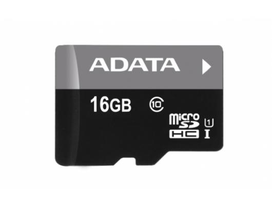 Atminties kortelė ADATA Premier UHS-I 16GB Micro SDHC CL10 su SD adapteriu