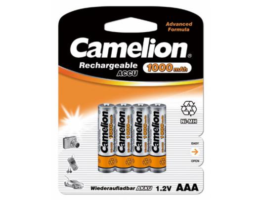 Baterijos Camelion AAA/HR03, 1000 mAh, įkraunamos Ni-MH, 4 vnt