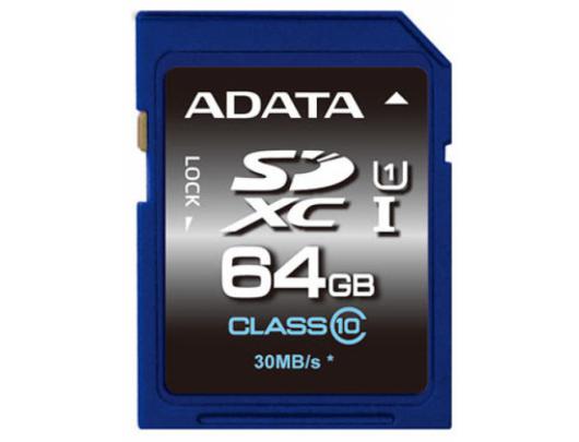 Atminties kortelė ADATA Premier 64 GB, SDHC, Flash memory class 10, No