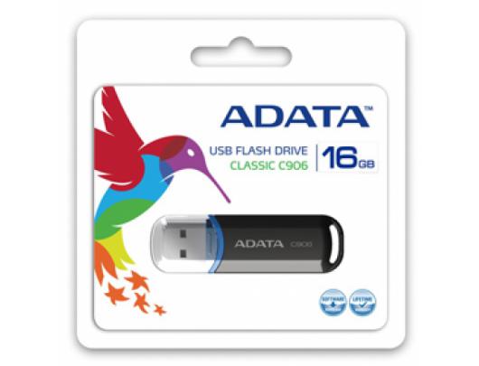 USB raktas ADATA C906 32GB USB 2.0 Black