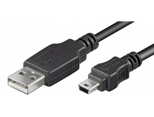 USB kabelis Logilink 1.8 m Juodas