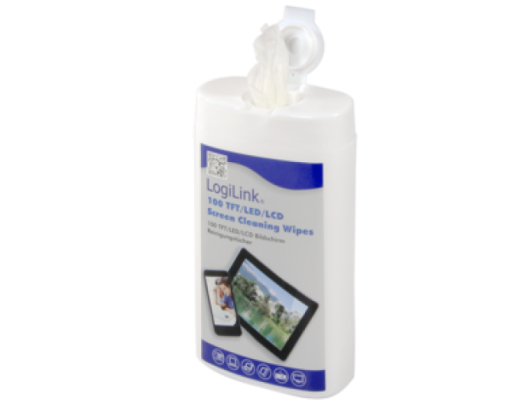 Servetėlės Logilink Special cleaning cloths for TFT and LCD cleaner