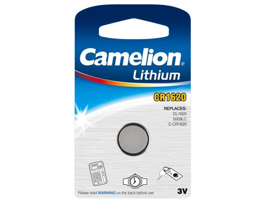 Baterijos Camelion CR1620, Lithium, 1 vnt
