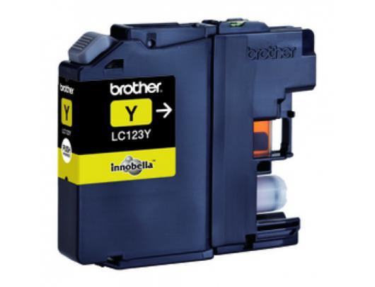 Rašalo kasetė Brother LC123Y, Yellow