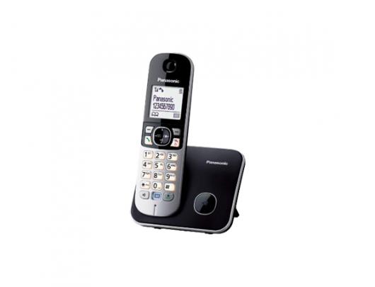 Telefonas Panasonic KX-TG6811FXB Black, Caller ID, Wireless connection, Phonebook capacity 120 entries, Conference call, Built-in display, Speakerphone