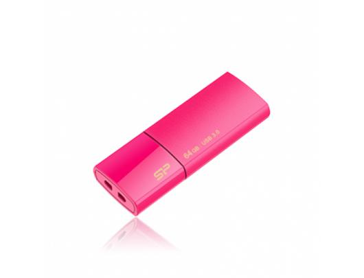 USB raktas Silicon Power Blaze B05 8GB USB 3.0 Pink