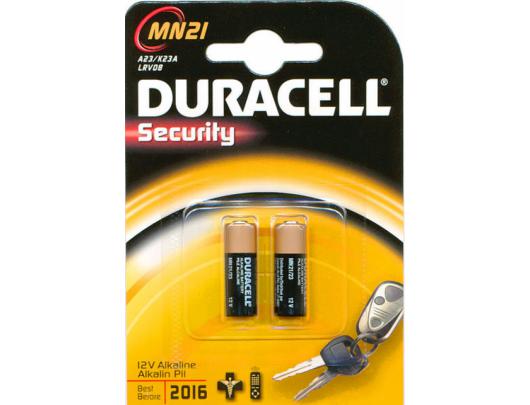 Baterijos Duracell A23/MN21, Alkaline, 2 vnt