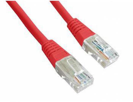 Tinklo kabelis Cablexpert CAT 5e 0.5 m Raudona