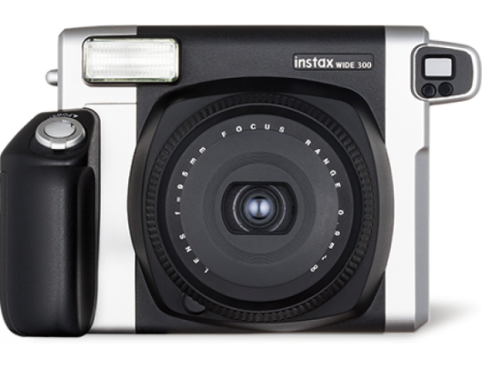 Momentinis fotoaparatas Fujifilm Instax Wide 300 camera + Instax mini glossy (10) Black/White