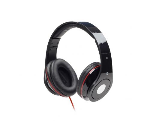 Ausinės Gembird MHS-DTW-BK Built-in microphone, 3.5 mm RCA stereo plug, yes, 3.5 mm RCA stereo plug