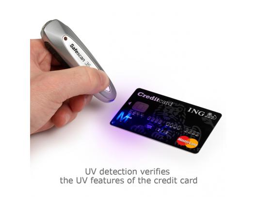 Banknotų tikrinimo įrenginys SAFESCAN 35 Grey Banknotes, ID documents Number of detection points 3
