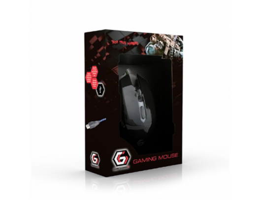 Žaidimų pelė Gembird Gaming mouse, Black/red, MUSG-001-G, USB