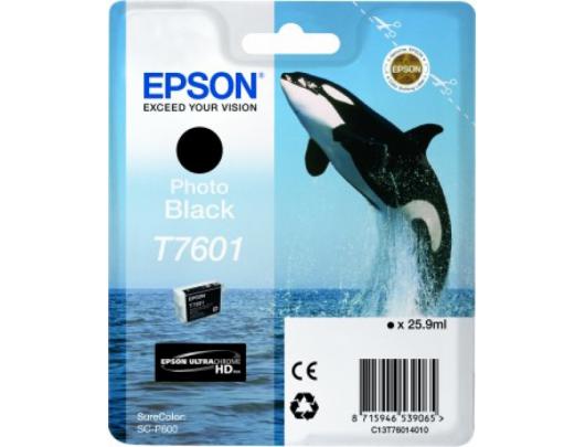 Rašalo kasetė Epson T7601, Black
