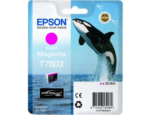 Rašalo kasetė Epson T7603, Magenta