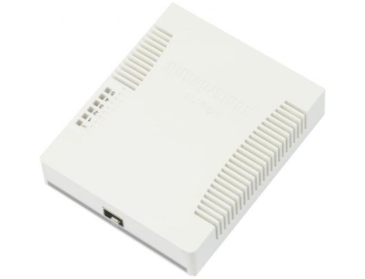 Komutatorius MikroTik Switch RB260GS 10/100/1000 Mbit/s, Ethernet LAN (RJ-45) ports 5, SFP ports quantity 1, Desktop, POE-in