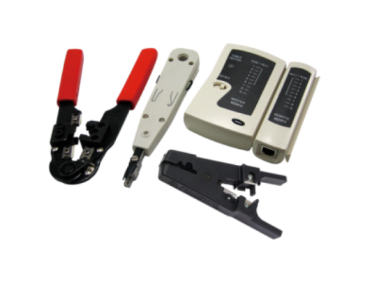 Tinklo įrankių rinkinys Logilink Network tool/tester kit Su krepšiu