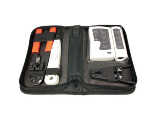 Tinklo įrankių rinkinys Logilink Network tool/tester kit Su krepšiu