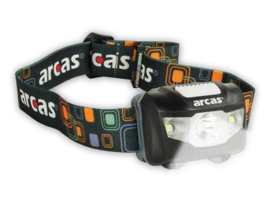 Šviestuvas Arcas Headlight ARC5 1 LED+2 Flood light LEDs, 5 W, 160 lm, 4+3 light functions
