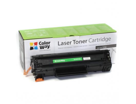 Toneris ColorWay Toner Cartridge, Black, HP CB435A/CB436A/CE285A; Canon 712/713/725