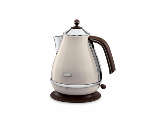 Virdulys Delonghi KBOV 2001.BG, Stainless steel, Beige, 2000 W, 360° rotational base, 1.7 L