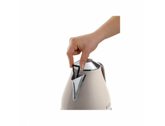 Virdulys Delonghi KBOV 2001.BG, Stainless steel, Beige, 2000 W, 360° rotational base, 1.7 L