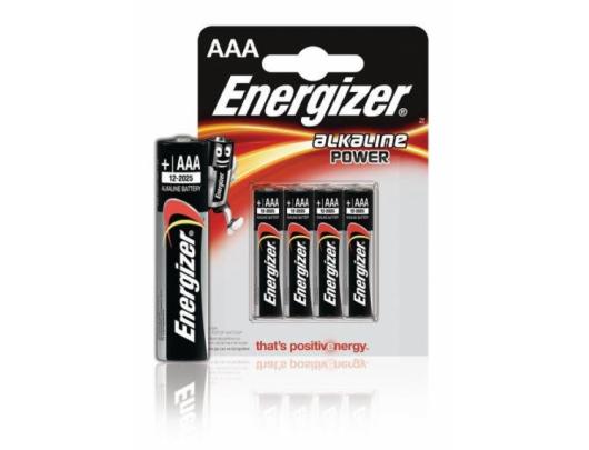 Baterijos Energizer AAA/LR03, Alkaline Power, 4 vnt