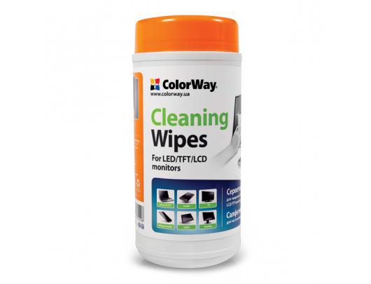 Servetėlės ColorWay Cleaning Wipes 100 pcs