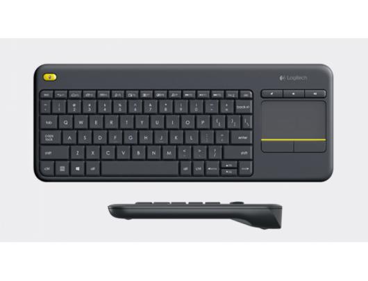 Klaviatūra Logitech K400 Plus 920-007145 DK, belaidė