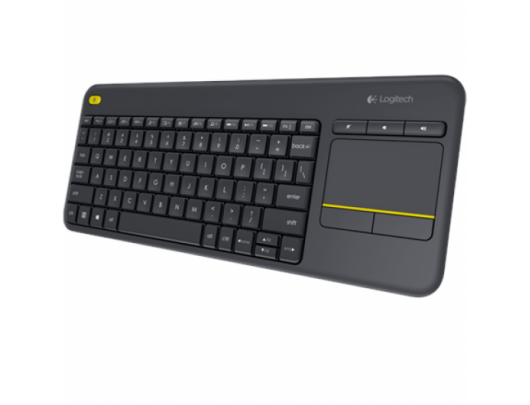 Klaviatūra Logitech K400 Plus 920-007145 DK, belaidė