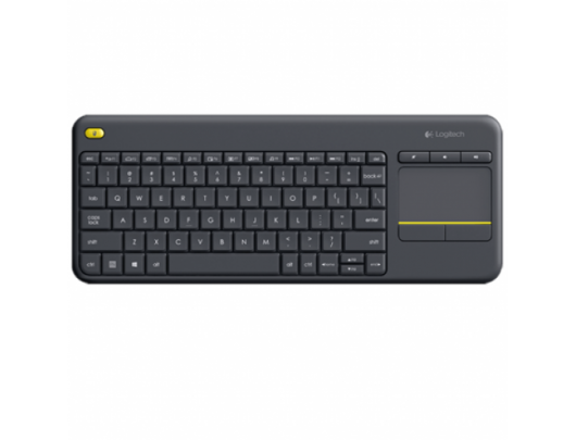 Klaviatūra Logitech K400 Plus 920-007145 DK, belaidė