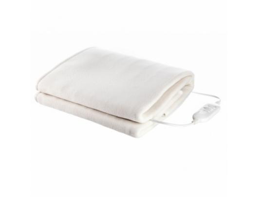 Šildanti paklodė Tristar Electric underblanket BW-4753 Number of heating levels 2, Number of persons 1, Washable, Fleece, White