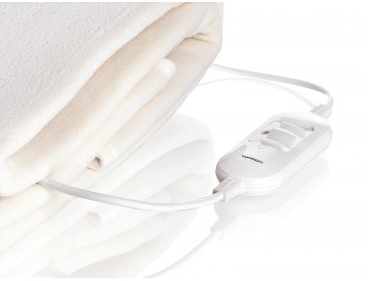 Šildanti paklodė Tristar Electric underblanket BW-4753 Number of heating levels 2, Number of persons 1, Washable, Fleece, White