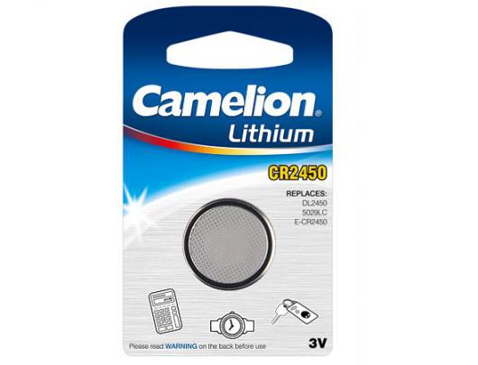 Baterijos Camelion CR2450-BP1 CR2450, Lithium, 1 vnt