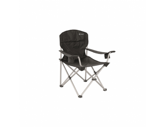 Sudedama kėdė Outwell Arm Chair Catamarca XL 150 kg, Black, 100% polyester