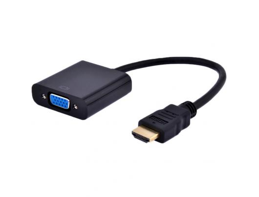 Adapteris Cablexpert HDMI to VGA and audio adapter cable