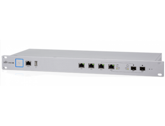 Maršrutizatorius Ubiquiti Unifi Security Gateway USG-PRO-4 No Wi-Fi, 10/100/1000 Mbit/s, Ethernet LAN (RJ-45) ports 2, Mesh Support No, MU-MiMO No, No mobile broadband
