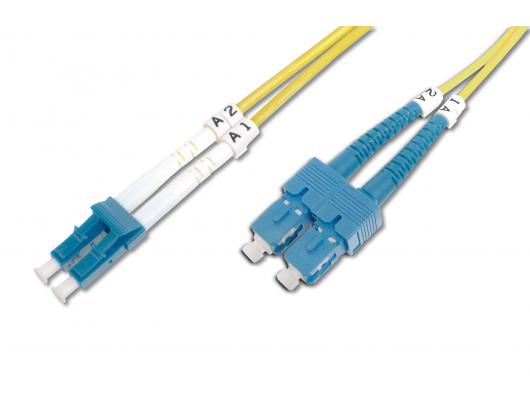 Tinklo kabelis DIGITUS Patch Cable 1 m geltonas