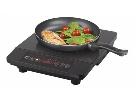 Indukcinė mini viryklė Tristar Free standing table hob IK-6178 Number of burners/cooking zones 1 Touch control Black Induction