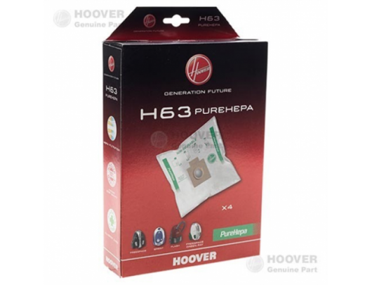 Dulkių siurblio maišeliai Hoover H63