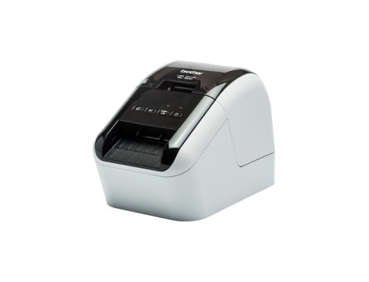 Terminis etikečių spausdintuvas Brother QL-800 Mono, Thermal, Label Printer, Other, Black, Grey