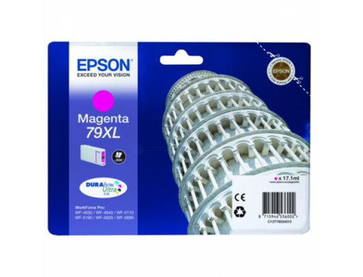 Rašalo kasetė Epson 79XL C13T79034010jet, Magenta